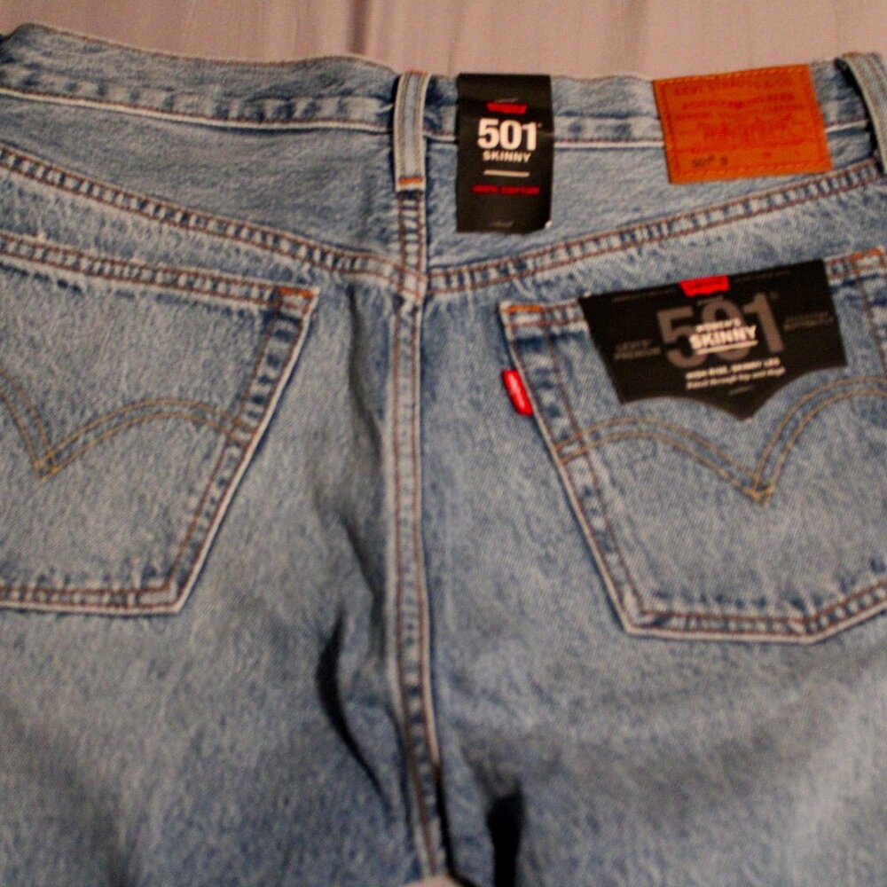 Levi's Premium Signature Button Fly Jeans